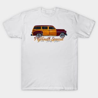 1950 Plymouth Special Deluxe Woody Wagon T-Shirt